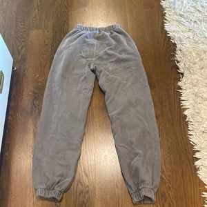 brandy meveile sweatpants size small little bit of stains